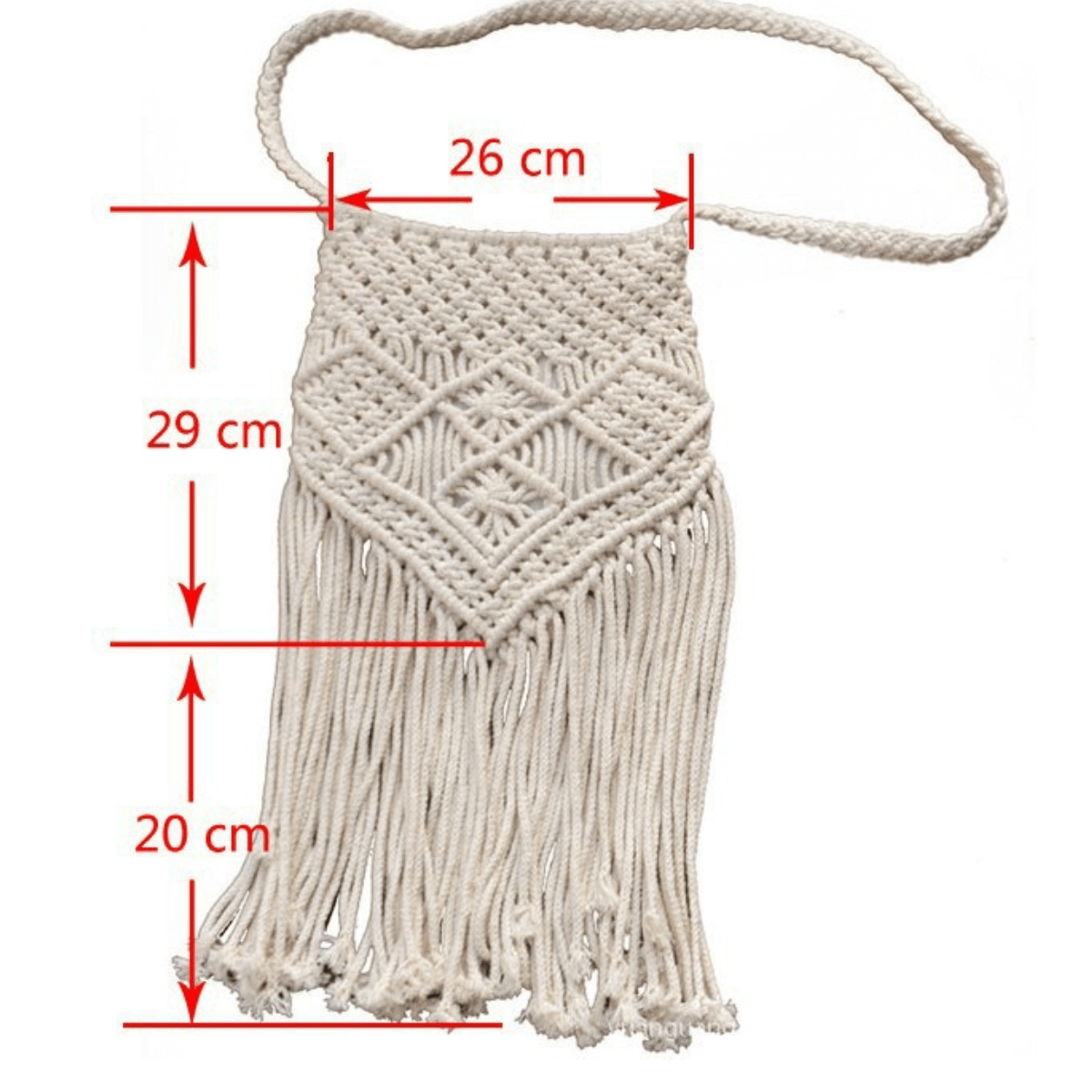 Crochet Bag with Fringe