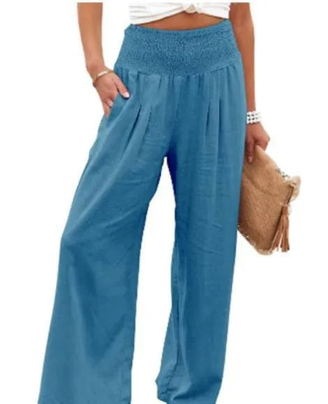 Sophia™ | Pantalones de algodón elegantes para mujer: cómodos a cada paso