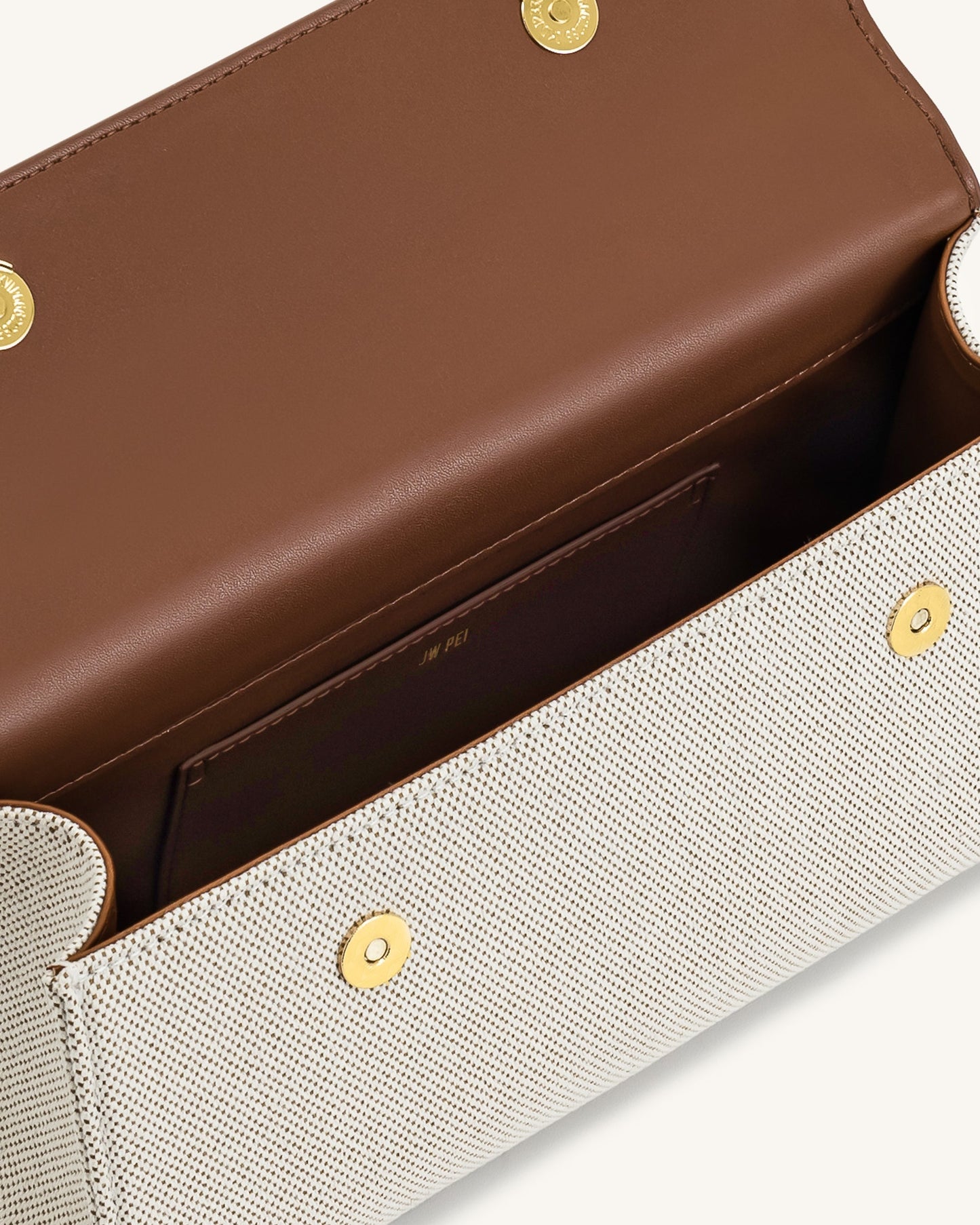 Keyla Top Handbag - Brown Canvas