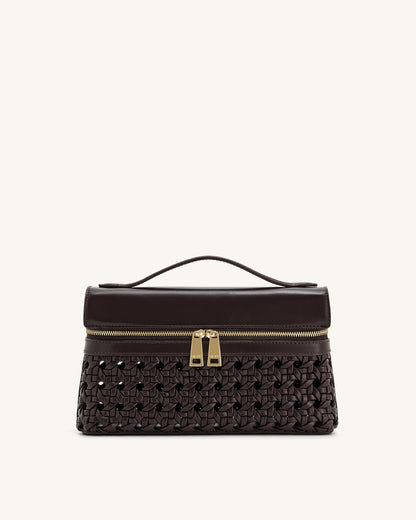 Thea Top Handle Bag -  Deep Claret