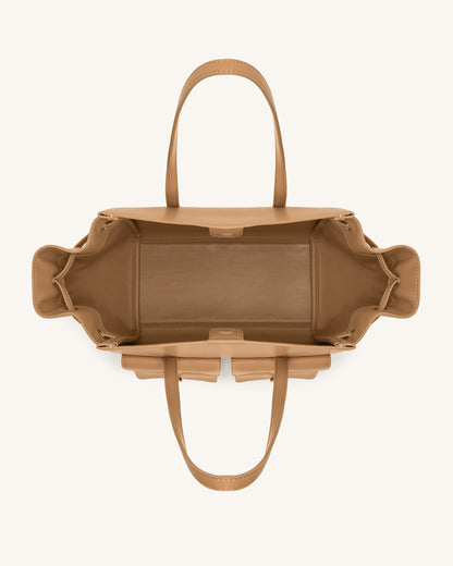 Linda Tote Bag - Latte Color