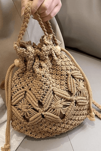 Barrel Crochet Bag
