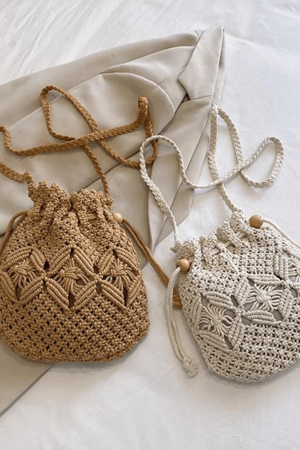 Barrel Crochet Bag