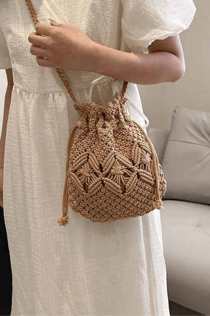 Barrel Crochet Bag