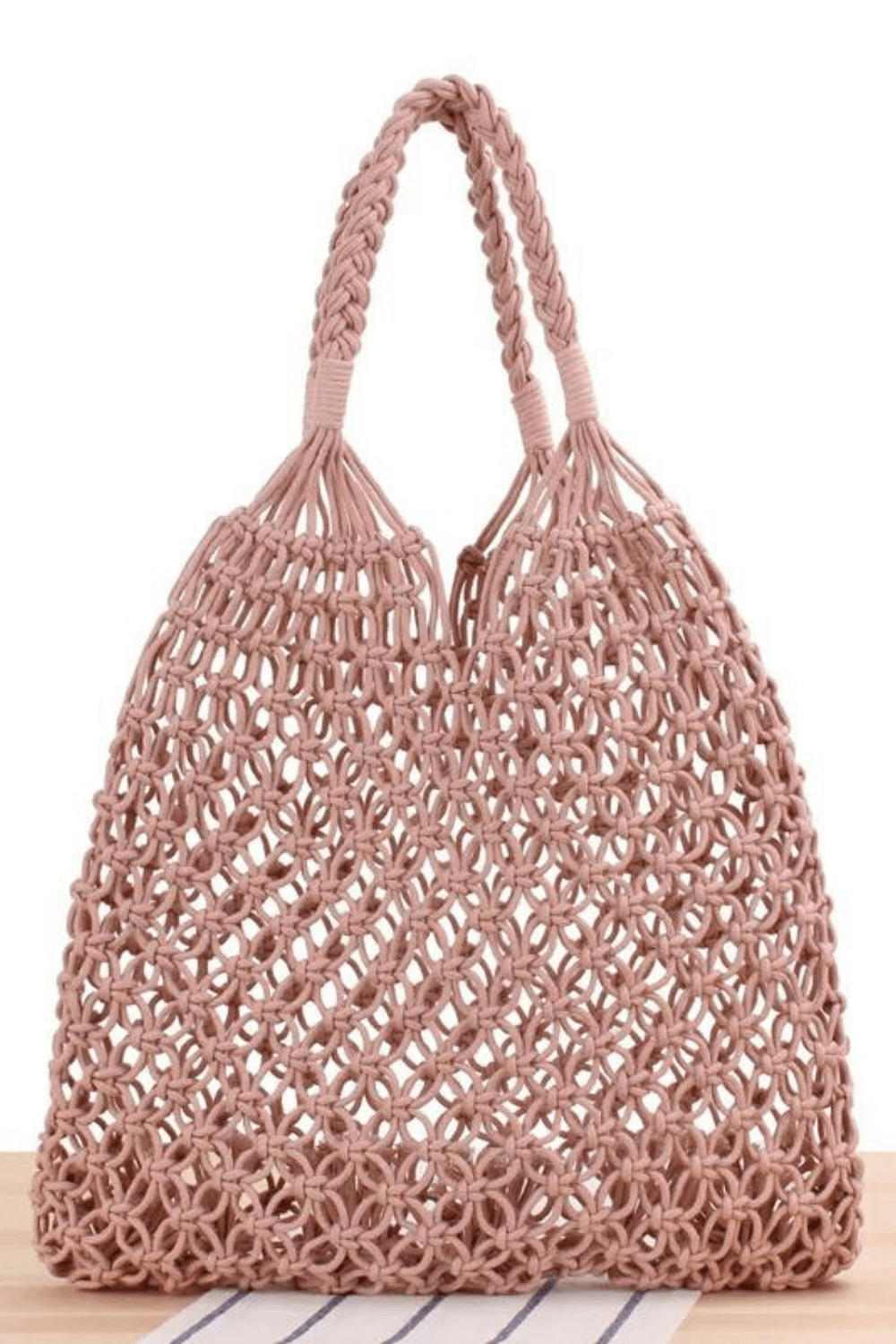 Women's Crochet Beach Bag