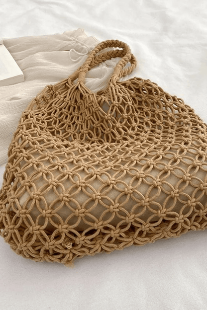 Women's Crochet Beach Bag