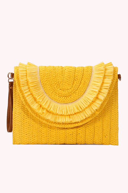 Straw Crossbody Bag - Amanda
