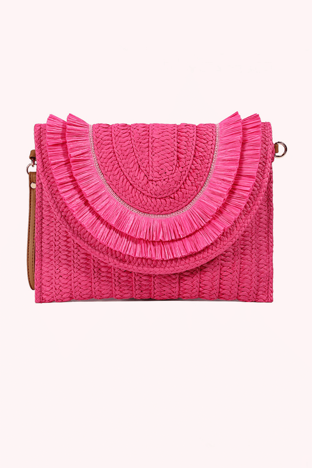 Straw Crossbody Bag - Amanda