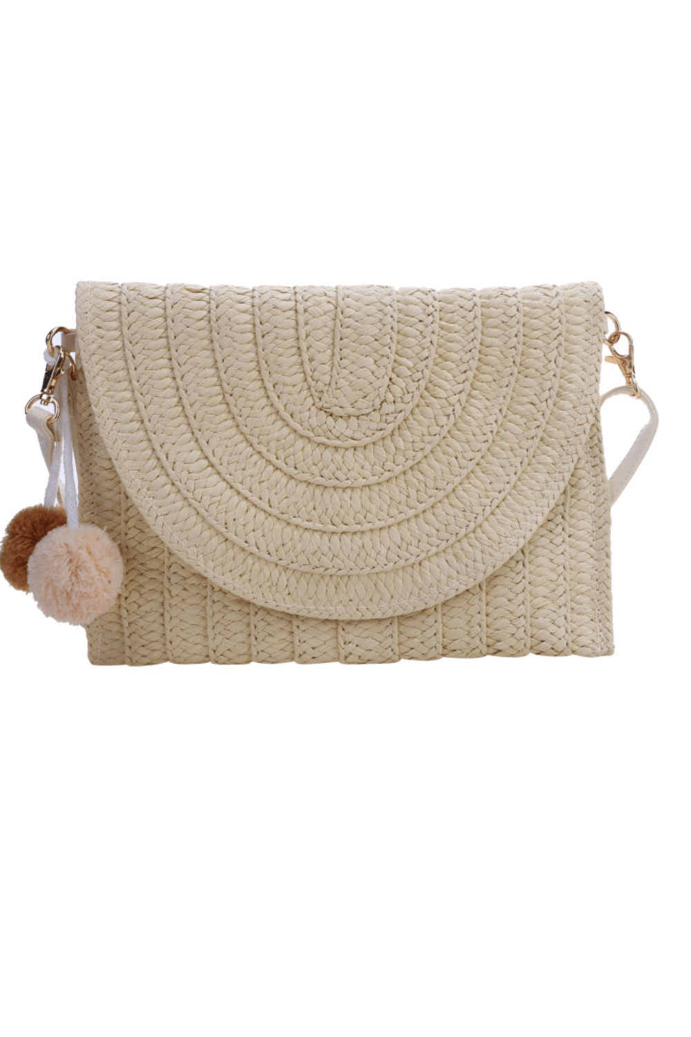 Straw Crossbody Bag - Laura